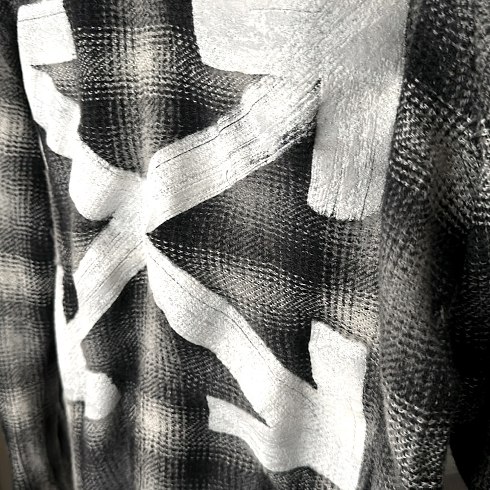 Offwhite Wool Flannel Warm Thick - image 7